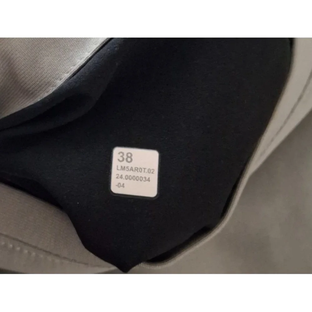 Lululemon ABC Slim Fit Pants Mens 38* (37x32) Warpstreme Gray Trouser LM5AR0T.02
